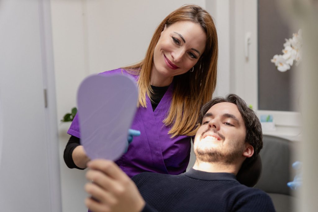 Fogászati vizsgálat Dr. Kiss Dentalnál.
